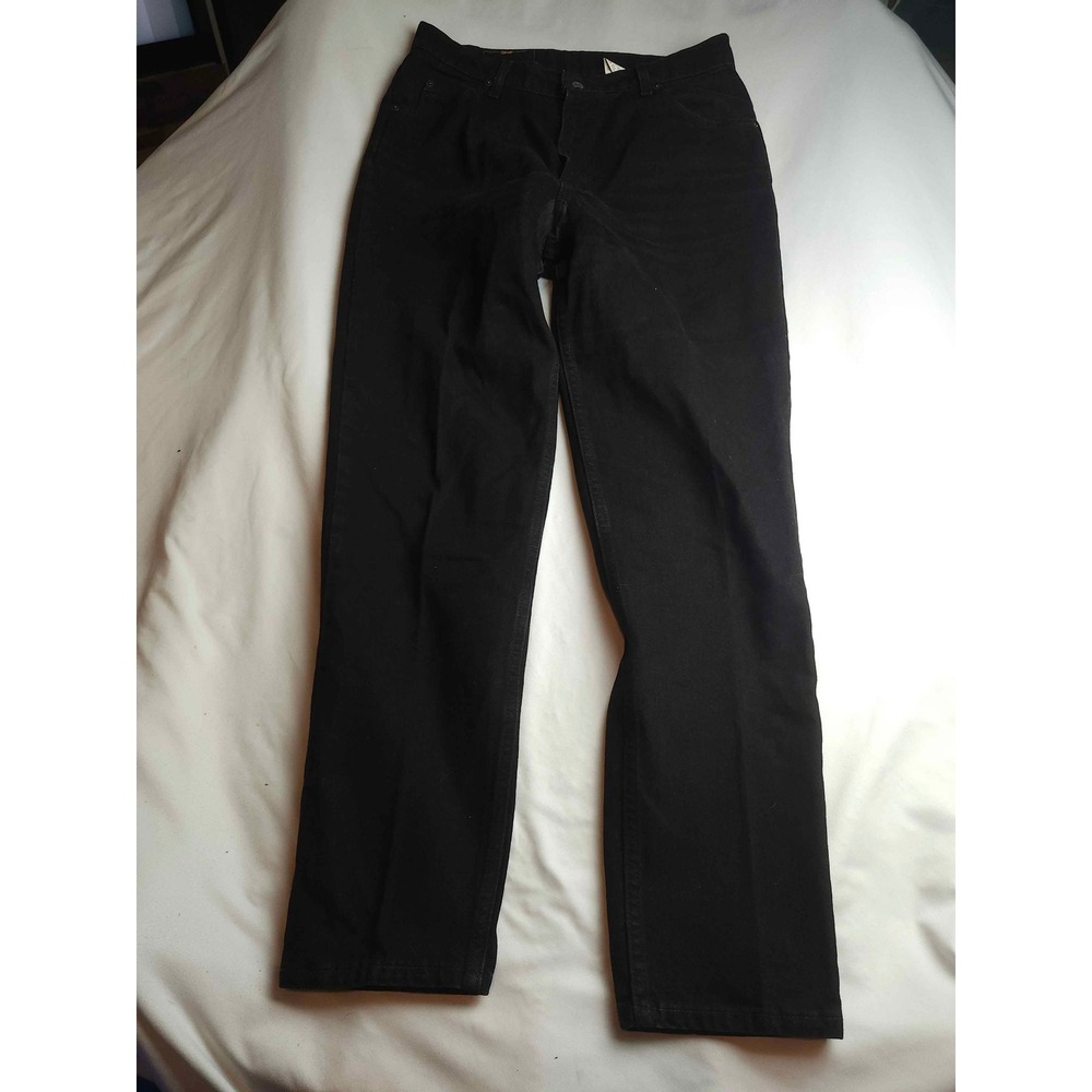 Vintage Levis 921 Slim Fit Tapered Leg Jeans Black Orange Tab Made in USA 16 M
